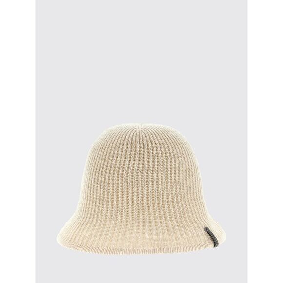 Brunello Cucinelli Hat Woman Beige